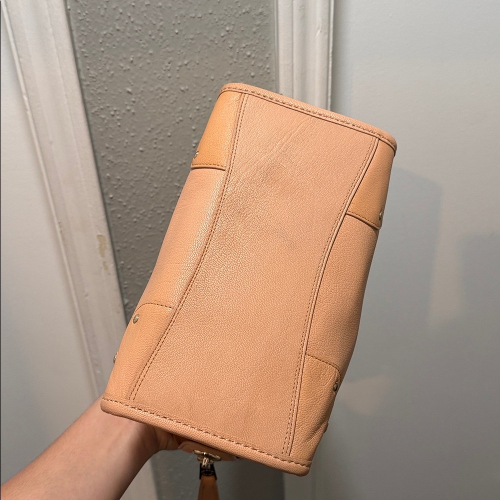 Coach apricot Leather Handbag - Picture 16 of 16